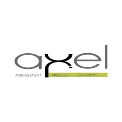 Logo de la société d'aménagement Axel.